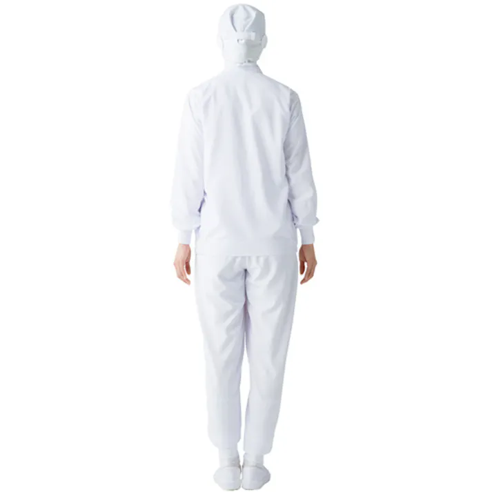 【CAINZ-DASH】サーヴォ ホッピングパンツ 食品工場 白衣 衛生 ホワイト SS AQ-795-A9-SS【別送品】