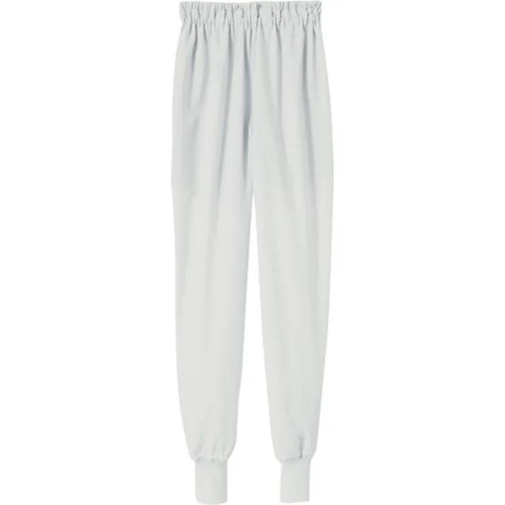 【CAINZ-DASH】サーヴォ ホッピングパンツ 食品工場 白衣 衛生 ホワイト L AQ-795-A9-L【別送品】