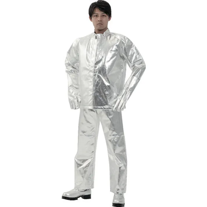 【CAINZ-DASH】日本エンコン 全アルミ耐熱服 上衣 LL 5010-2L【別送品】