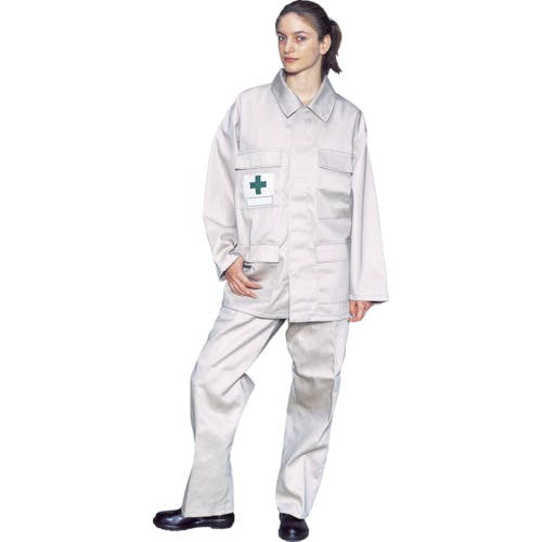 日本エンコン プロバン［［Ｒ上］］耐熱防炎服　ズボン　ウエスト８４　サイズＭ 5161-B-M 耐熱ズボン