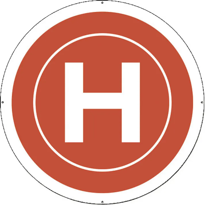 【CAINZ-DASH】グリーンクロス ドローン用仮設ヘリポート 6300001175【別送品】