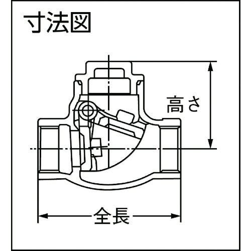 CAINZ-DASH】オンダ製作所 ＳＶＣ２型（スイングチャッキバルブ） Ｒｃ２ SVC2-50【別送品】 工事・照明用品  ホームセンター通販【カインズ】