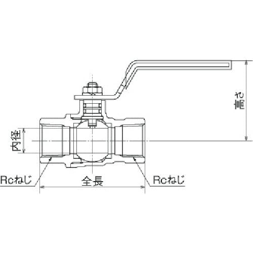 CAINZ-DASH】オンダ製作所 ＦＦ型（フルボア） Ｒｃ２ レバーハンドル