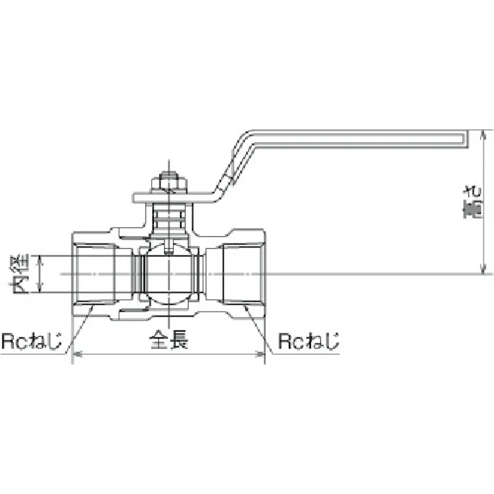 【CAINZ-DASH】オンダ製作所 F2型(コンパクトボール) Rc3/4 F2-20【別送品】