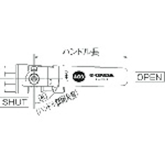 【CAINZ-DASH】オンダ製作所 Ｆ２型（コンパクトボール）　Ｒｃ３／４ F2-20【別送品】