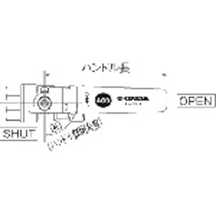 【CAINZ-DASH】オンダ製作所 Ｆ２型（コンパクトボール）　Ｒｃ１　１／２ F2-40【別送品】