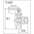 【CAINZ-DASH】オンダ製作所 フリーボールＭＬ３型　Ｒ１／８　×　Ｒ１／８ ML3-06【別送品】