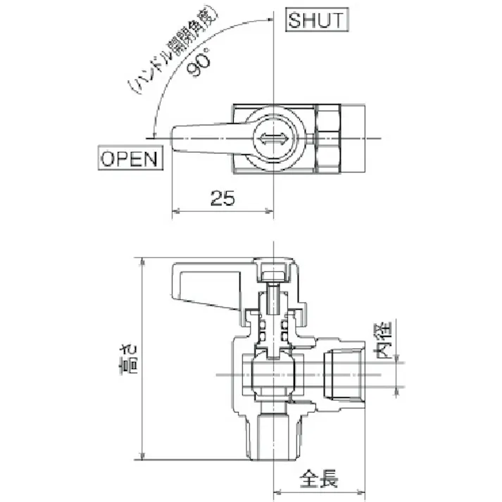 【CAINZ-DASH】オンダ製作所 フリーボールML3型 R3/8 × R3/8 ML3-10【別送品】