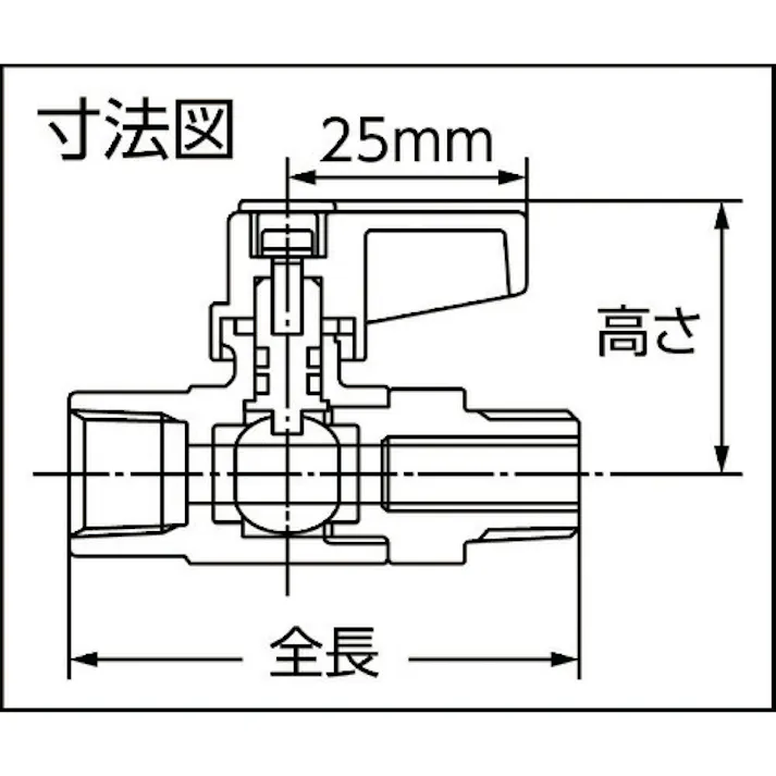 【CAINZ-DASH】オンダ製作所 フリーボールM1型 Rc1/8 × Rc1/8 M1-06【別送品】