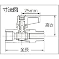 【CAINZ-DASH】オンダ製作所 フリーボールＭ１型　Ｒｃ１／４　×　Ｒｃ１／４ M1-08【別送品】