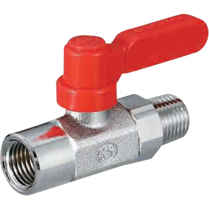 【CAINZ-DASH】オンダ製作所 ボールバルブ フリーボールM2型Rタイプ(ロングハンドル) Rc1/4 × R1/4 M2-08MLR【別送品】