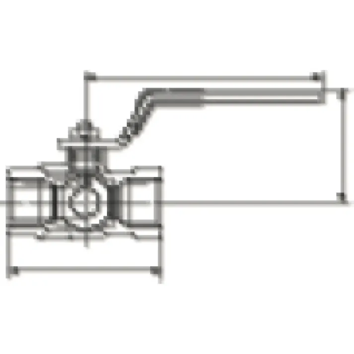 【CAINZ-DASH】オンダ製作所 T型 三方ボールバルブ Rc3/8 T-10【別送品】