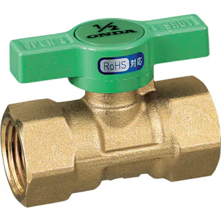 【CAINZ-DASH】オンダ製作所 FS型 RoHS指令対応 Rc3/8×Rc3/8 Tハンドル G-FS-T10【別送品】