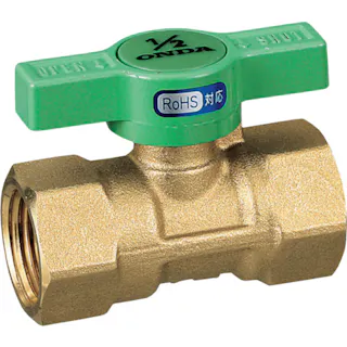 【CAINZ-DASH】オンダ製作所 FS型 RoHS指令対応 Rc1×Rc1 Tハンドル G-FS-T25【別送品】