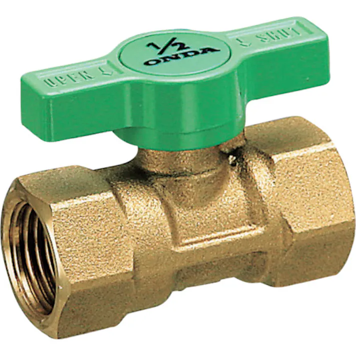 【CAINZ-DASH】オンダ製作所 FS型 Rc3/8×Rc3/8 Tハンドル FS-T10【別送品】