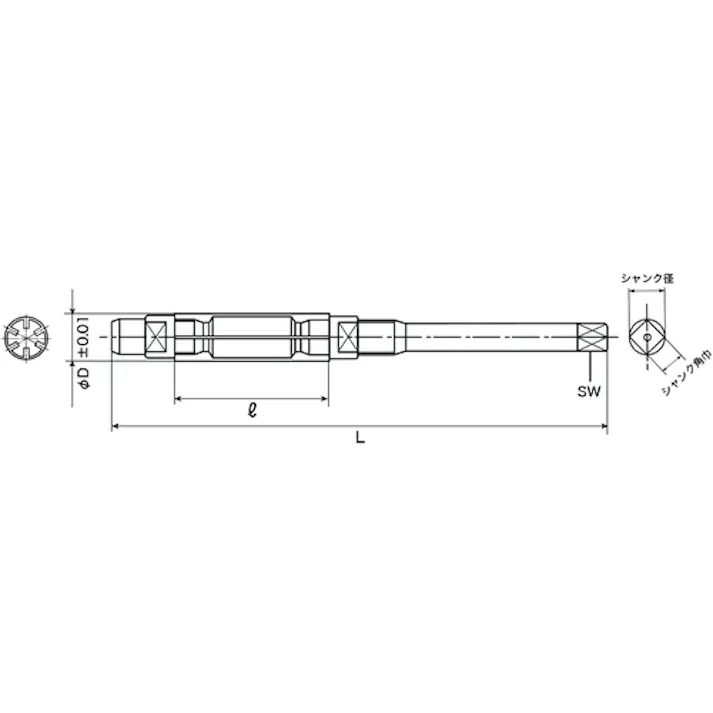 【CAINZ-DASH】ベック アジャスタブルリーマー AJR012011-5-13.5【別送品】