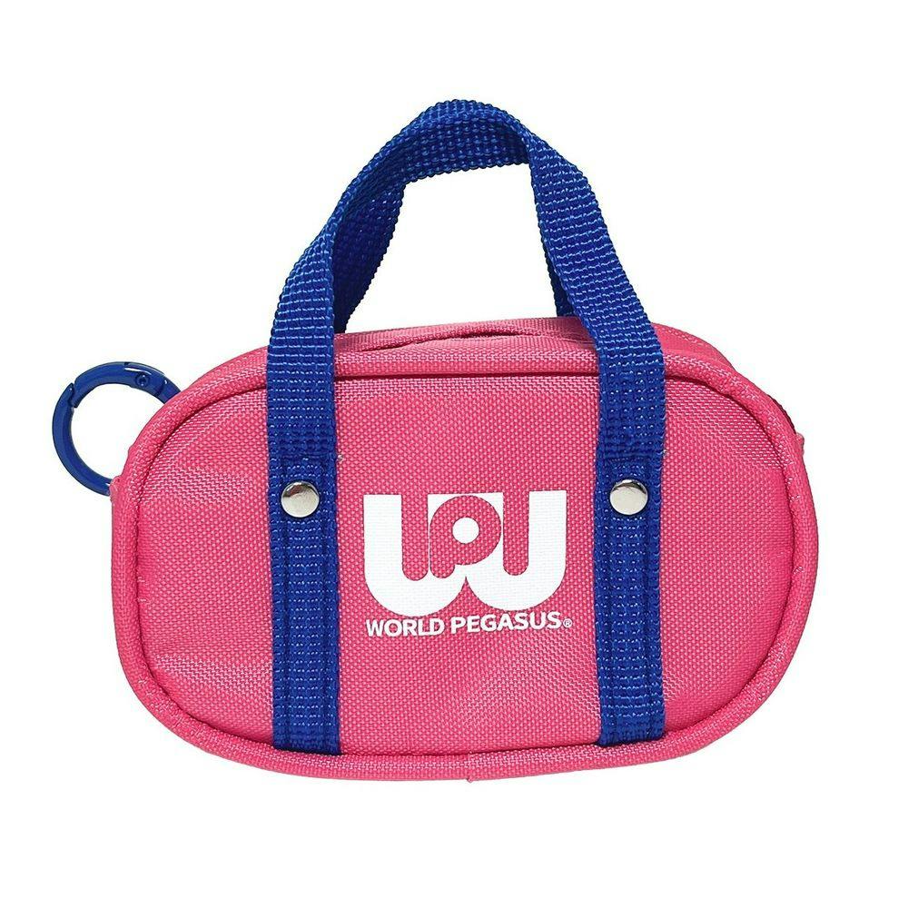 ワールドペガサス イヤホンポーチ ピンク ペンケース ワールドペガサス イヤホンポーチ ピンク ペンケース