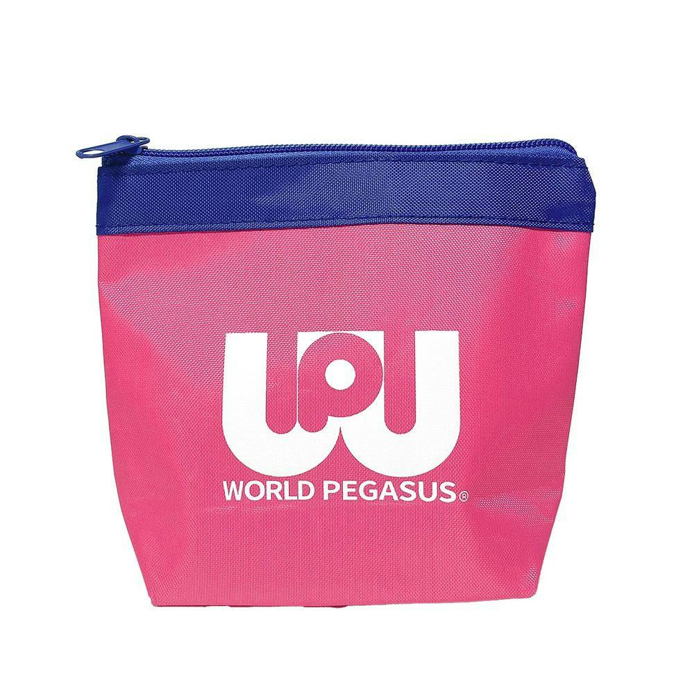 ワールドペガサス 舟形ポーチ ピンク