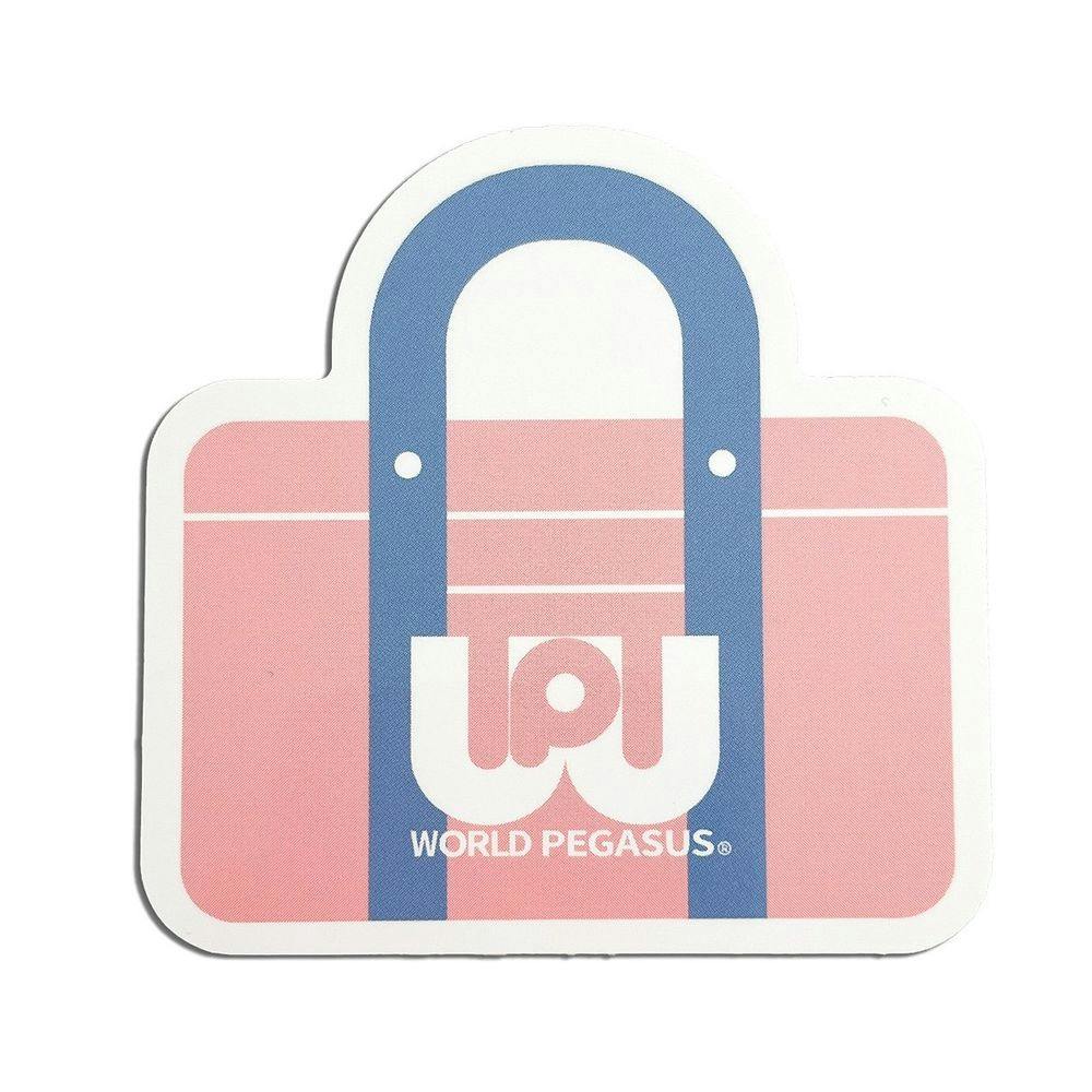 ワールドペガサス ダイカットステッカー コットンキャンディ マグネット
