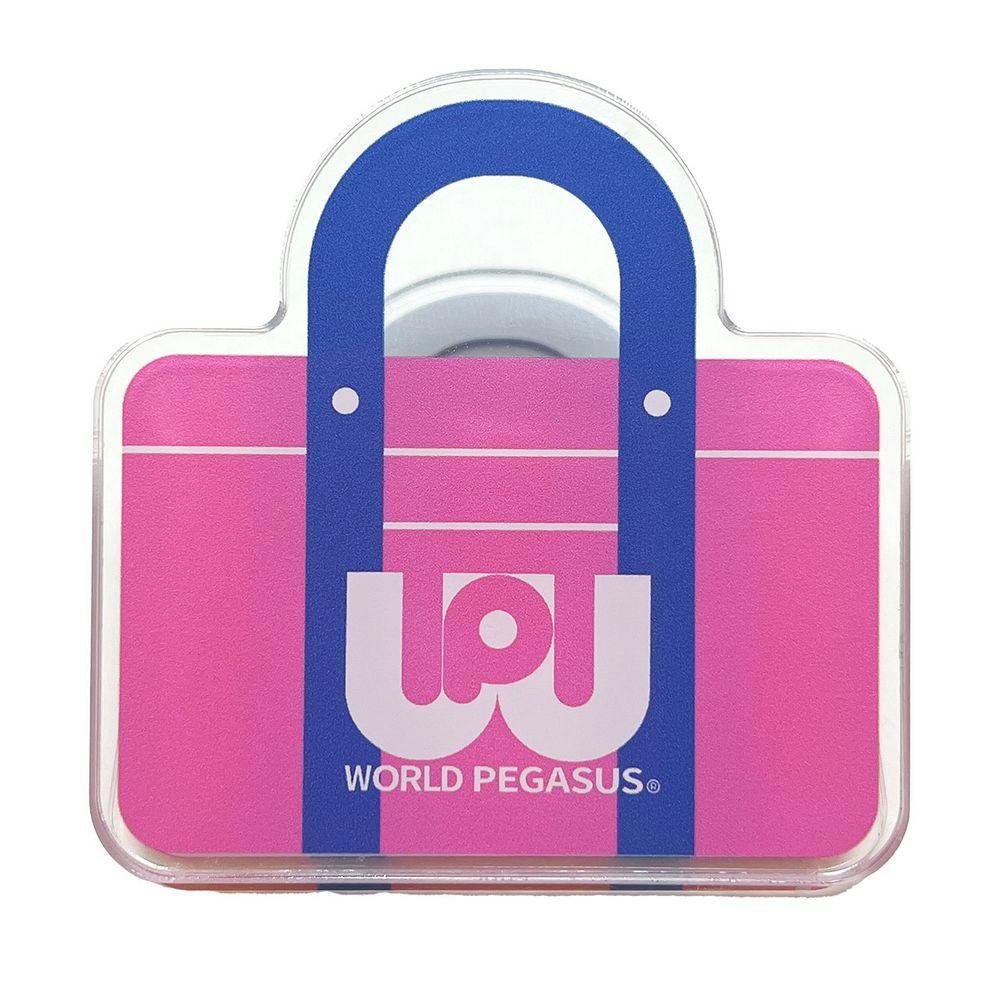 ワールドペガサス ダイカットクリップ ピンク クリップ・リング・綴紐