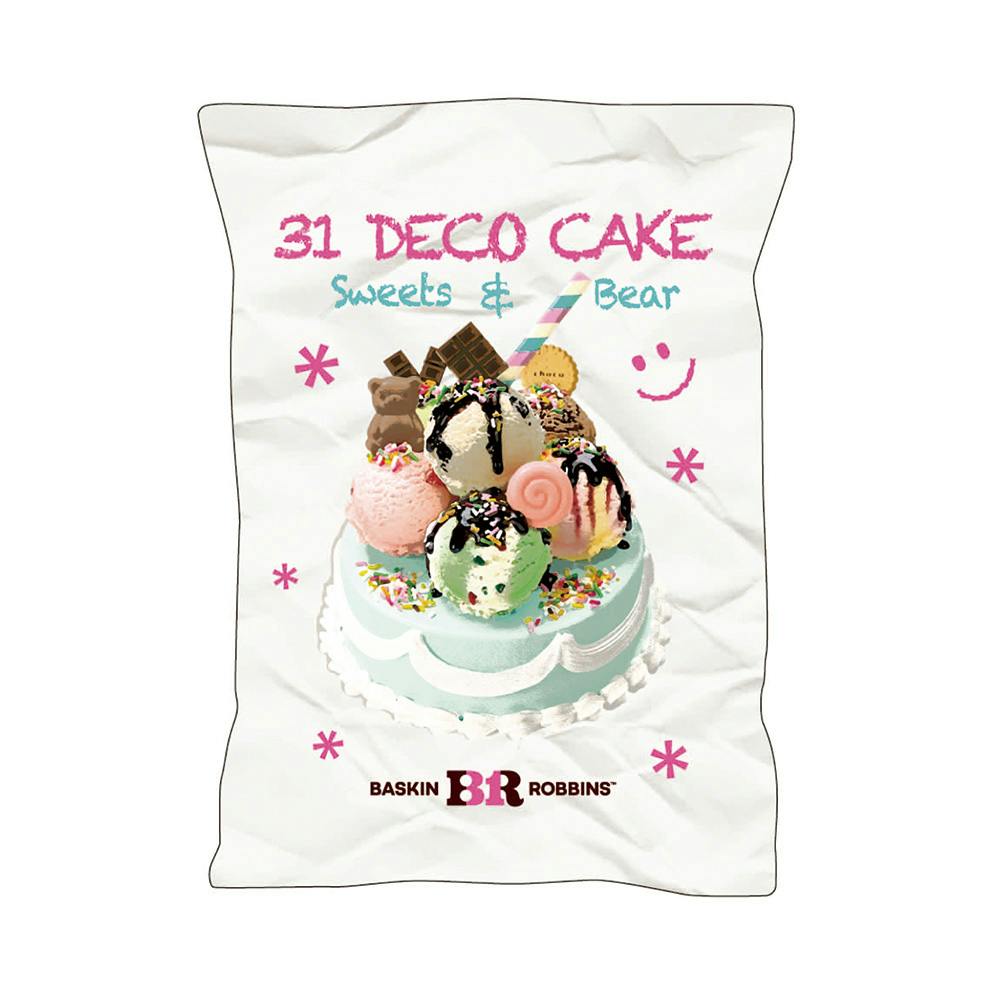 サーティワンステッカー 31デコケーキ スイーツ＆ベア