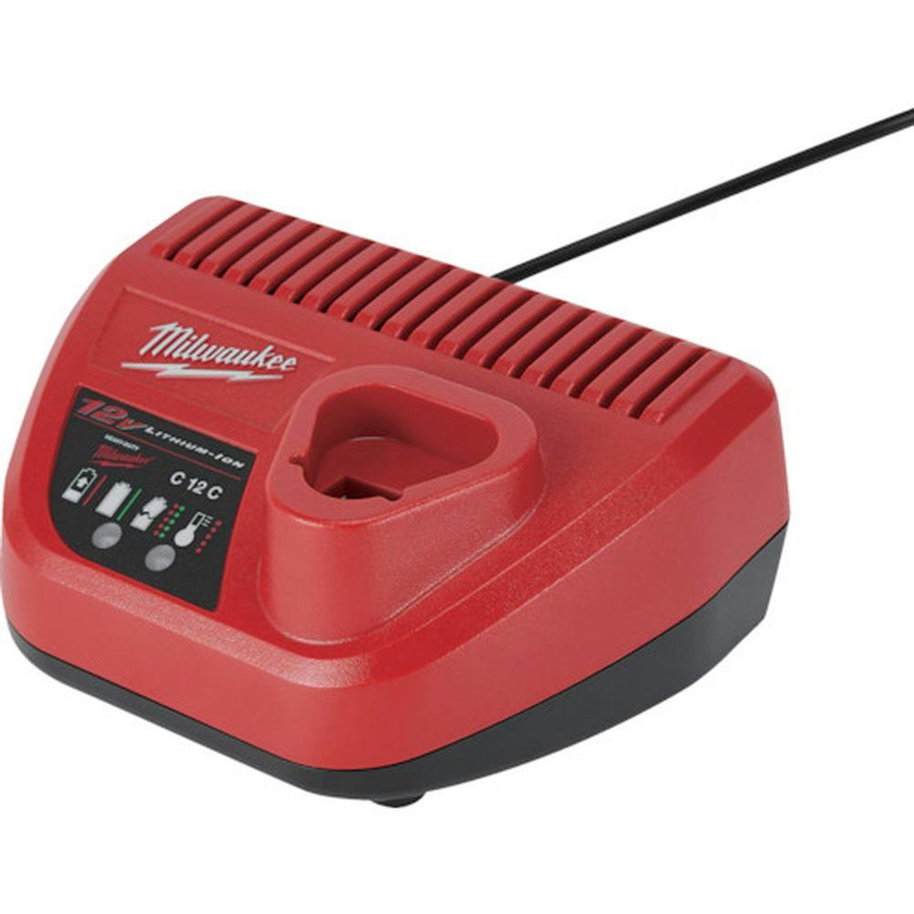 ミルウォーキー M12 充電インパクトレンチ用充電器 M12 AC100 ミルウォーキー M12 充電インパクトレンチ用充電器 M12 AC100