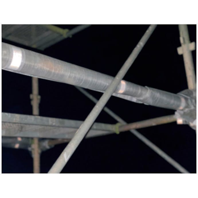 【CAINZ-DASH】シーズ 「養生の匠」吊り足場用反射板ＰＰシート（夜間対応）幅２４ｃｍ　長さ２．５ｍ NST000046【別送品】