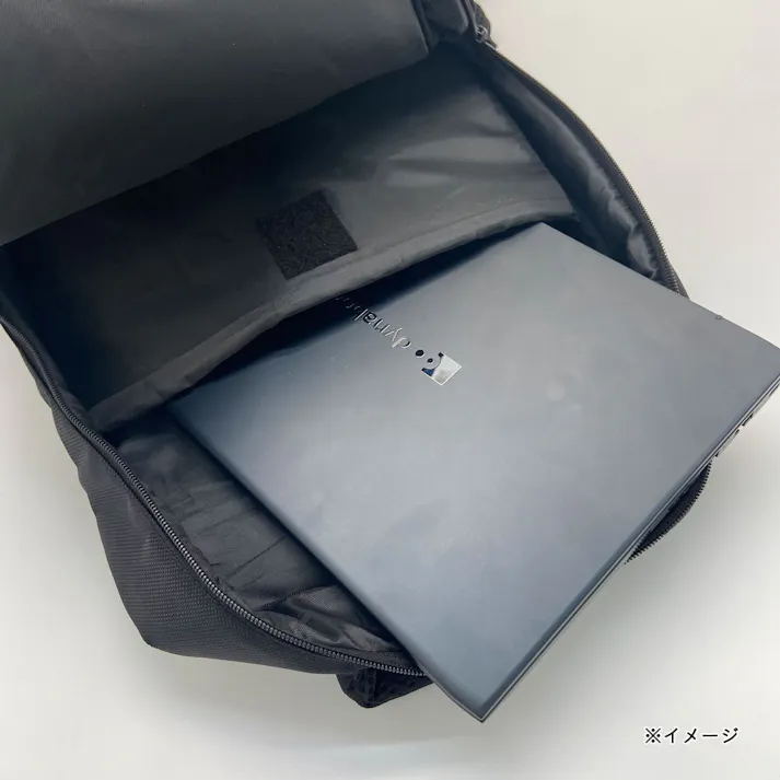 底が丈夫なリュック 15L ブラック