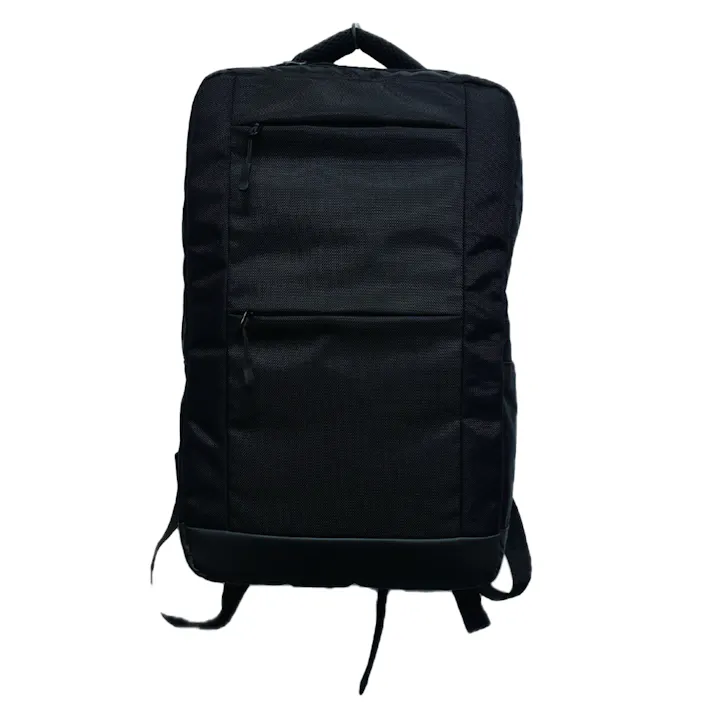 底が丈夫なリュック 15L ブラック