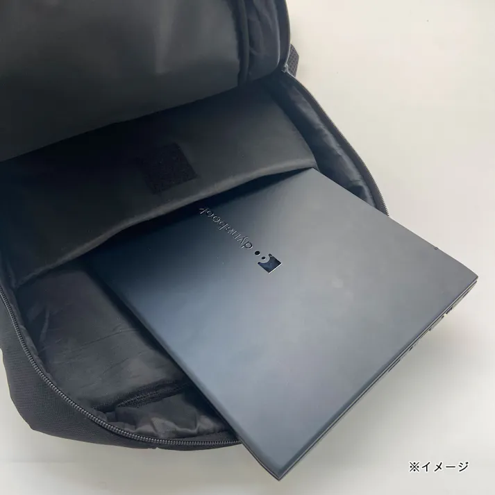 底が丈夫なリュック 15L ブラック