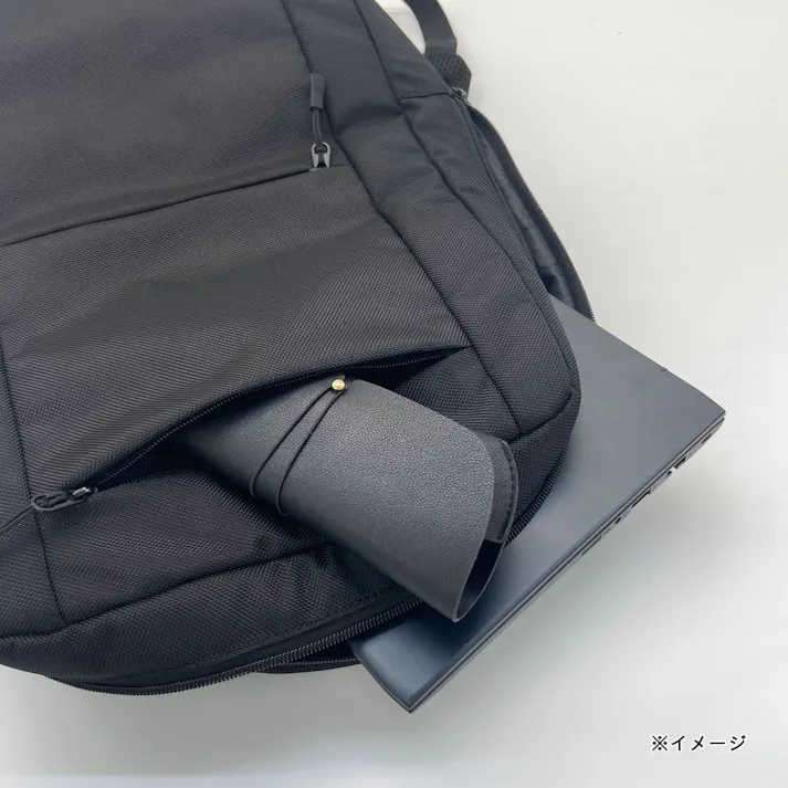 底が丈夫なリュック 15L ブラック