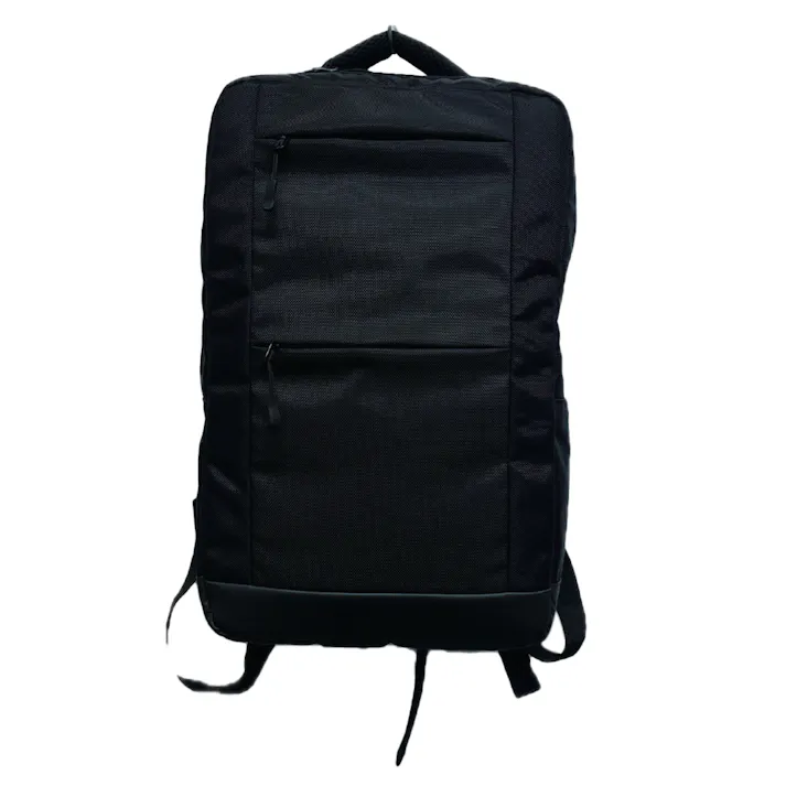 底が丈夫なリュック 15L ブラック