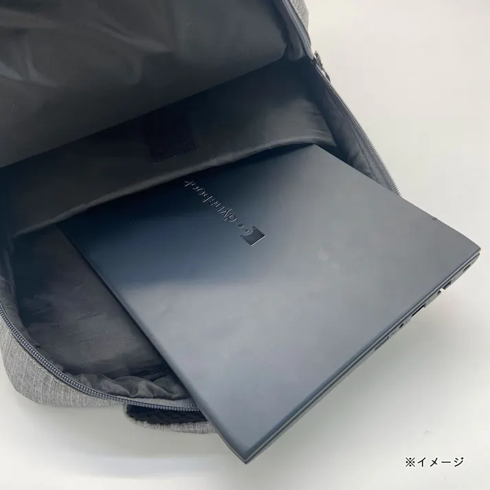 底が丈夫なリュック 15L グレー