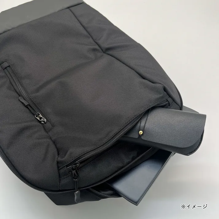 底が丈夫なリュック 14L ブラック