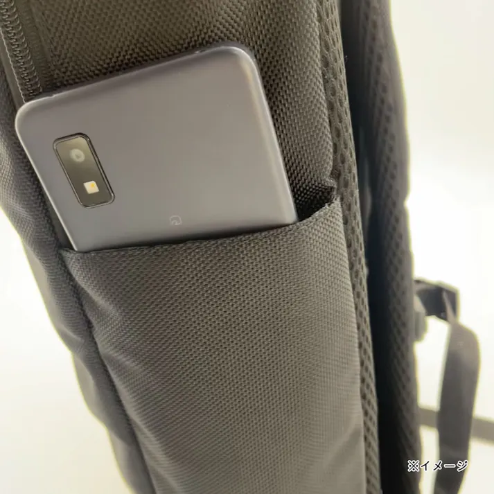 底が丈夫なリュック 14L ブラック