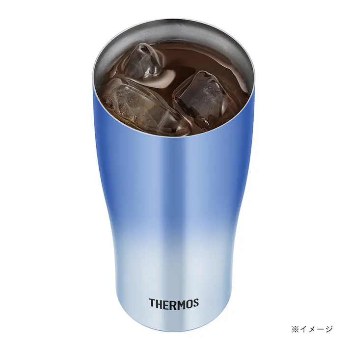 サーモス 真空断熱タンブラー 420ml ブルーグラデーション JDY-421C BL-G