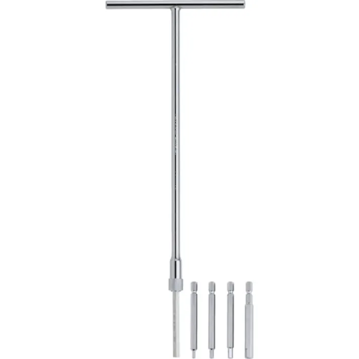 【CAINZ-DASH】水戸工機 T型ホローレンチ ビット5本セット (300H-100L) THC-100S【別送品】