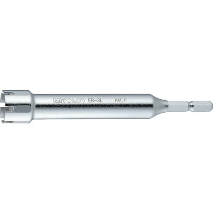 【CAINZ-DASH】水戸工機 レースウェイ用ソケットロング(6面カットタイプ) ER-3L【別送品】