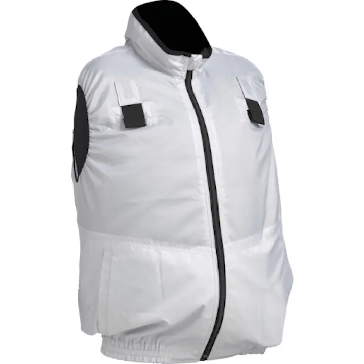 【CAINZ-DASH】リンクサス COOLING BLASTハーネスベストタイプ シルバー L LX-6700WHVS-L【別送品】