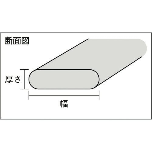 ■バルカー フランジ用シール材 コードシールソフト(断面丸型) 外径Φ6mm×長さ10m[店頭受取不可] VALQUA⁄フランジ用シール材 コードシールソフト 断面丸型 外径Φ4mm