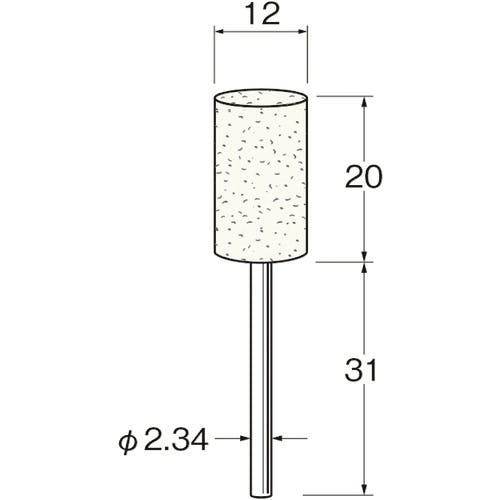 日本精密機械工作 軸付フェルトバフ外径(mm):12軸長(mm):31 F1112 フェルト軸付ホイール 日本精密機械工作 軸付フェルトバフ外径(mm):12軸長(mm):31 F1112 フェルト軸付ホイール