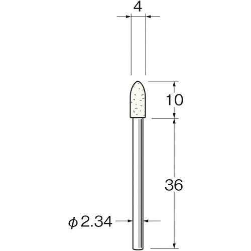日本精密機械工作 軸付フェルトバフ外径(mm):4全長(mm):46 F1604 フェルト軸付ホイール 日本精密機械工作 軸付フェルトバフ外径(mm):4全長(mm):46 F1604 フェルト軸付ホイール