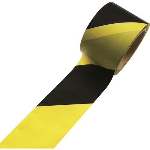 CAINZ-DASH】セーフラン安全用品 バリケードテープ 黄／黒 幅70mm