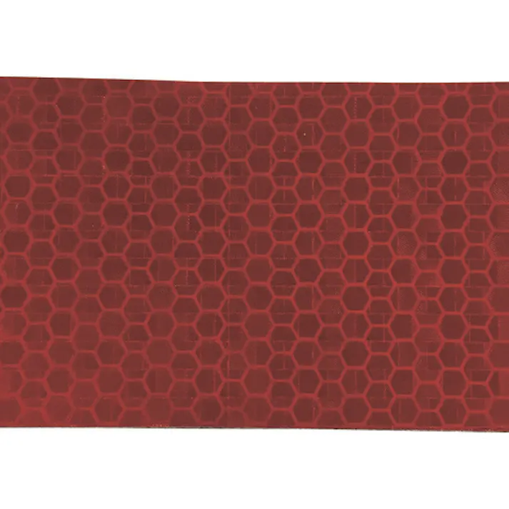 【CAINZ-DASH】セーフラン安全用品 高輝度反射テープ 赤 幅50mm×50m 14354【別送品】