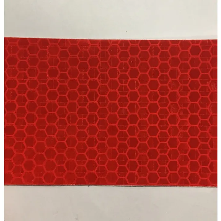 【CAINZ-DASH】セーフラン安全用品 高輝度反射テープ 赤 幅50mm×50m 14354【別送品】