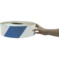 【CAINZ-DASH】セーフラン安全用品 高輝度反射テープ　青白　幅５０ｍｍ×５０ｍ 14358【別送品】