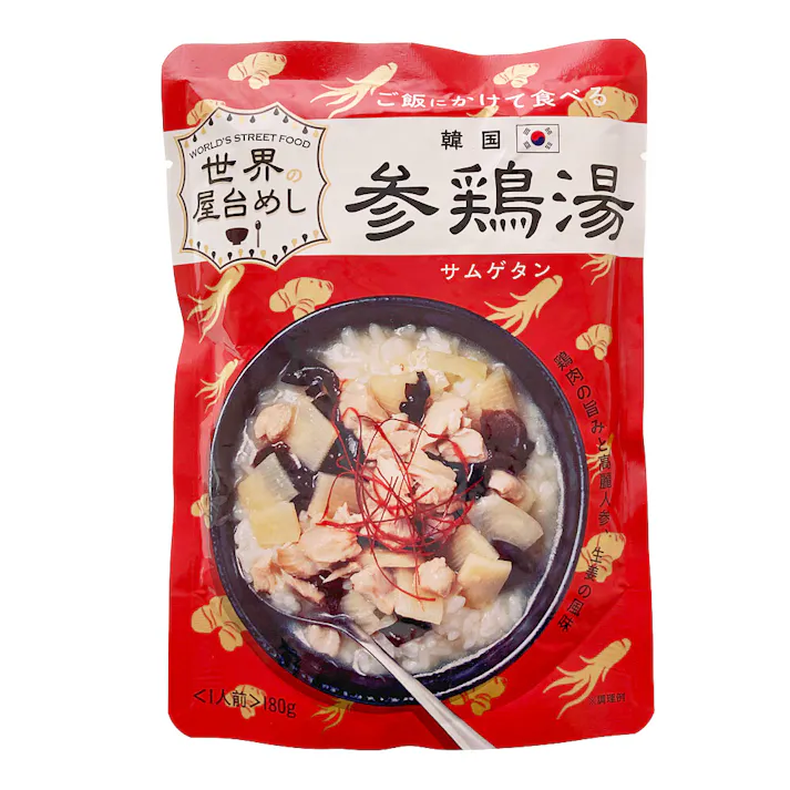 100Pine 韓国 参鶏湯(サムゲタン) 180g(販売終了)