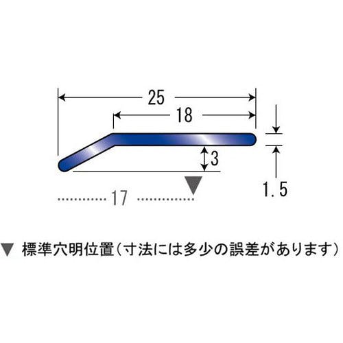 CAINZ-DASH】アシスト ヘの字押え 床金物20-101 穴明 CAINZ-DASH】アシスト ヘの字押え 床金物20-101 穴明