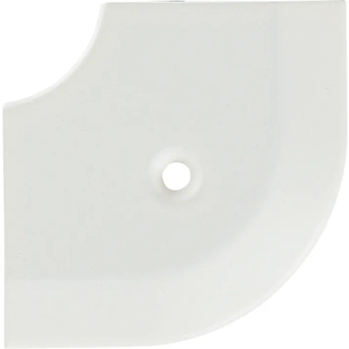 【CAINZ-DASH】アシスト 床金物20-112LM(WHO)ヘの字押えコーナー アルミホワイト 出隅 53×53mm 20-112LMWHO51【別送品】