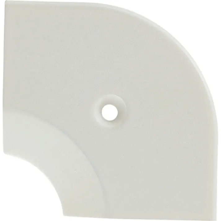 【CAINZ-DASH】アシスト 床金物20-112LM(WHO)ヘの字押えコーナー アルミホワイト 入隅 53×53mm 20-112LMWHO52【別送品】